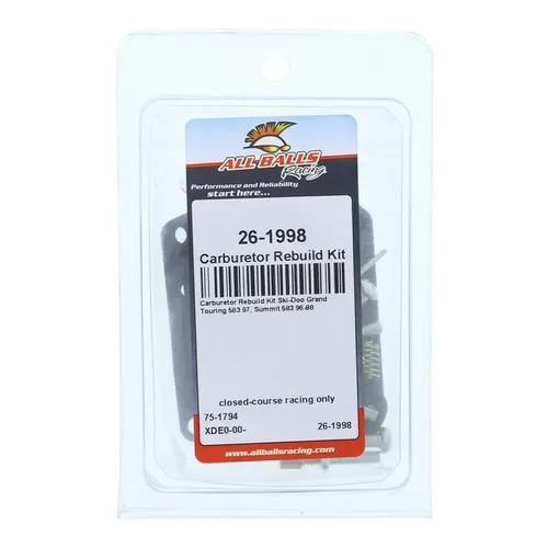 All Balls Carb Carburetor Rebuild Repair Kit for Summit 583 GT 580