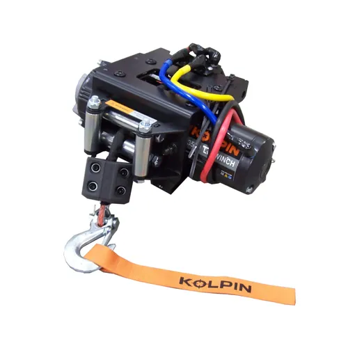 Kolpin Quick Mount Winch Kit 3500lb Synthetic Rope