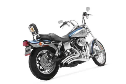 Vance Hines Big Radius 2 Into 2 Exhaust System Chrome