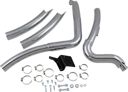 Vance Hines Big Radius 2 Into 2 Exhaust System Chrome