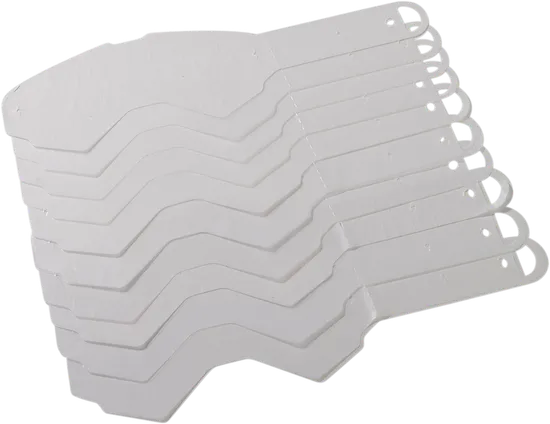 Moose Racing XCR Offroad Goggle Lens Tear Offs 10 Pack Clear