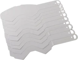 Moose Racing XCR Offroad Goggle Lens Tear Offs 10 Pack Clear