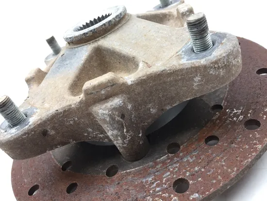 Rear Wheel Axle Hub with Rotor B 2006 Polaris Ranger 500 4x4 EFI 2762A