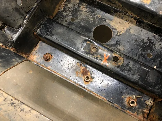 Frame Chassis CLN Ready To Go 2003 Polaris Ranger 500 4X4 2761A x