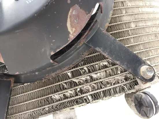 Radiator Cooling Front Fluid with Fan 2007 Suzuki Hayabusa GSX1300R 2765A x