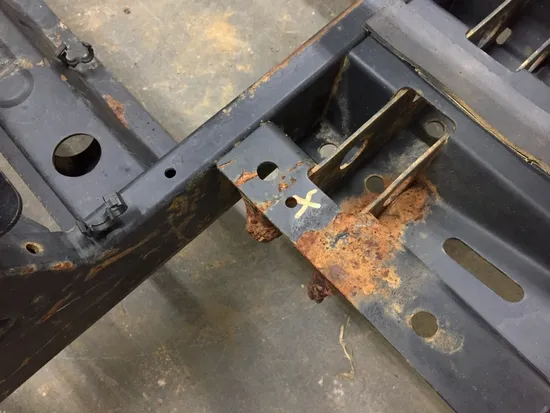 Frame Chassis CLN Ready To Go 2012 Polaris RZR XP 900 EFI 2783A x