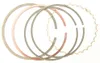 Wiseco 4-Stroke Steel Single Piston Ring Set 66.5mm