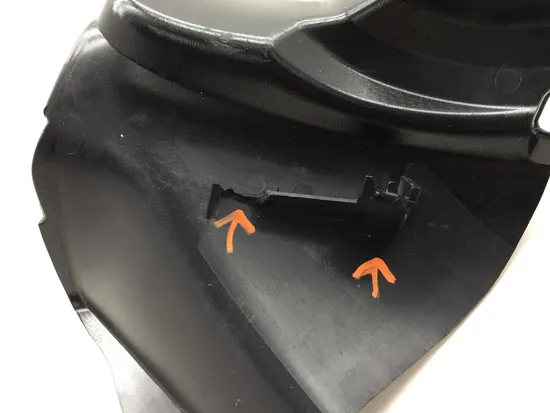 Inner Dash Panel Fairing 2016 Triumph Daytona 675 ABS 2789A x