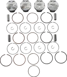 JE Piston Kit Rings Pins FSR 2mm OB 69mm Bore 13.1:1