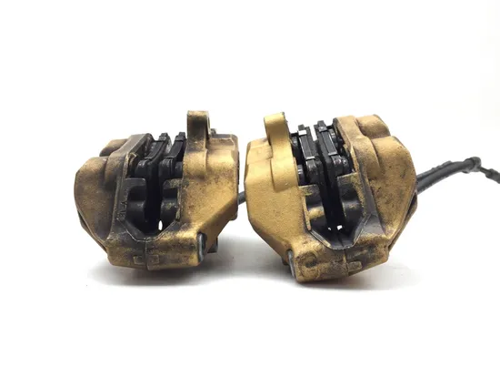 Left Right Front Brake Calipers Pads Set 2001 Honda CBR929RR 2775A