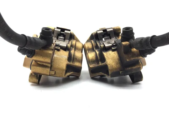 Left Right Front Brake Calipers Pads Set 2001 Honda CBR929RR 2775A