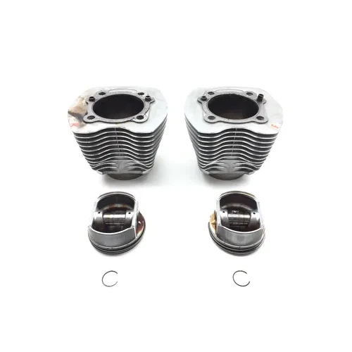 Front Rear Cylinder Jugs w Pistons 2002 Harley Road King Screamin Eagle 2792A x