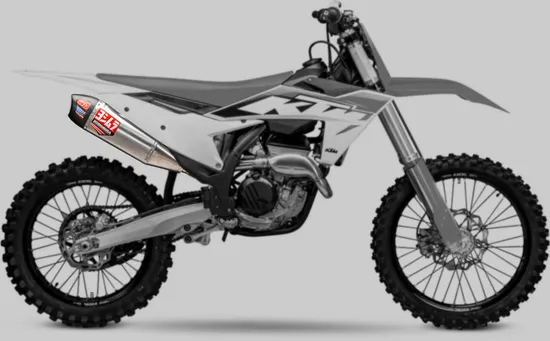 Yosh RS-12 Signature Slip On SS Al Exhaust Pipe Muffler w SA