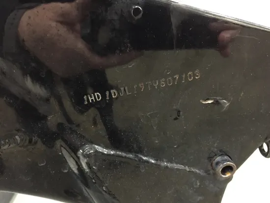 Main Frame Chassis CLN 1996 Harley-Davidson Electra Glide Classic FLHTC 2787A x