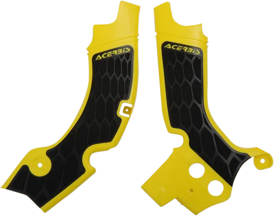 ACERBIS X Grip Frame Guards Yellow Black