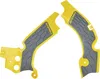 ACERBIS X Grip Frame Guards Grey Yellow