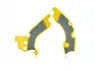 ACERBIS X Grip Frame Guards Grey Yellow