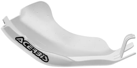 Acerbis Polypropylene Chassis Belly Skid Plate White