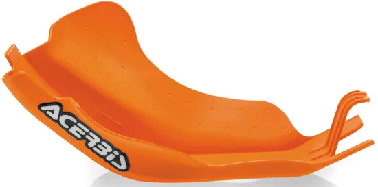 Acerbis Polypropylene Chassis Belly Skid Plate Orange