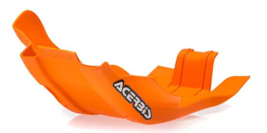 Acerbis Polypropylene Chassis Belly Skid Plate Orange