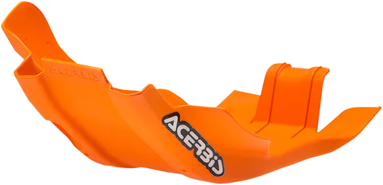 Acerbis Polypropylene Chassis Belly Skid Plate Orange