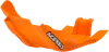 Acerbis Polypropylene Chassis Belly Skid Plate Orange