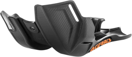Acerbis Polypropylene Chassis Belly Skid Plate Black