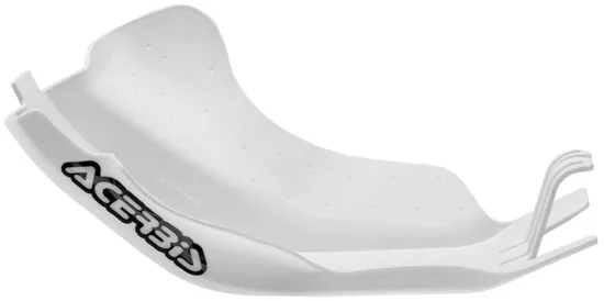 Acerbis Polypropylene Chassis Belly Skid Plate White