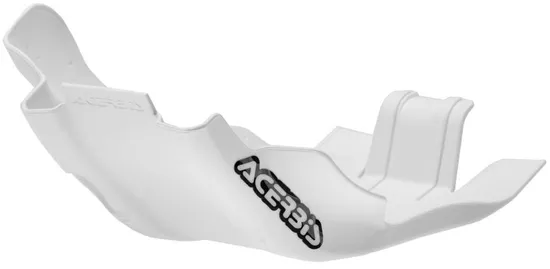 Acerbis Polypropylene Chassis Belly Skid Plate White