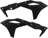Acerbis Left Right Radiator Shrouds Black