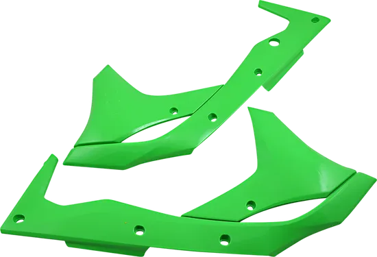 Acerbis Left Right Radiator Shrouds Green