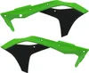 Acerbis Left Right Radiator Shrouds Green Black
