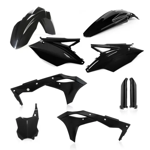 Acerbis Complete Plastic Fender Body Kit Black 4