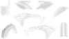 Acerbis Complete Plastic Fender Body Kit White