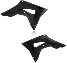 Acerbis Left Right Radiator Shrouds Black
