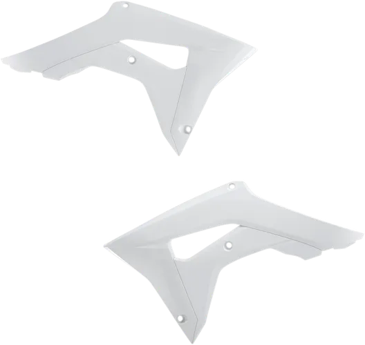 Acerbis Left Right Radiator Shrouds White