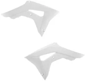 Acerbis Left Right Radiator Shrouds White