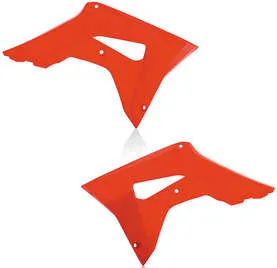 Acerbis Left Right Radiator Shrouds Red