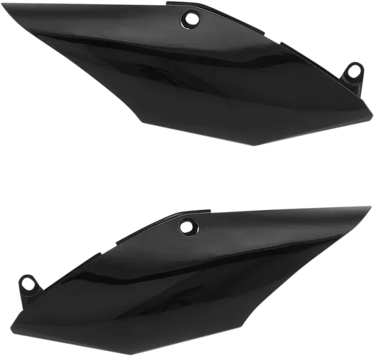 Acerbis Side Panel Number Plates Black