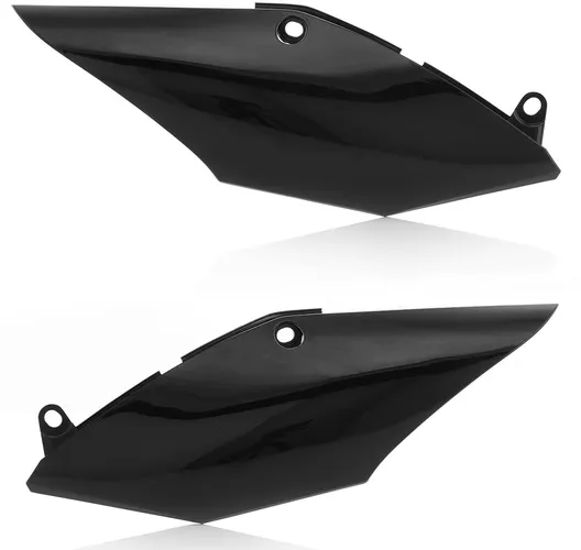 Acerbis Side Panel Number Plates Black