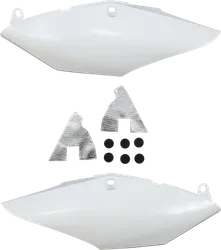 Acerbis Plastic Side Panels White