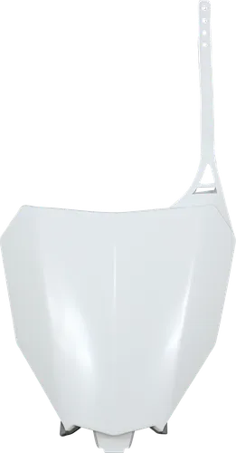 Acerbis White Front Number Plate