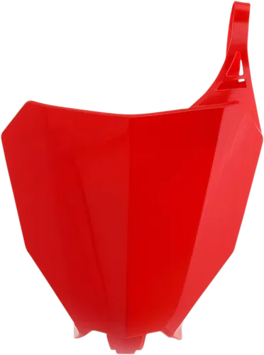 Acerbis Red Front Number Plate