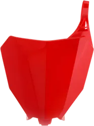 Acerbis Red Front Number Plate