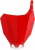 Acerbis Red Front Number Plate