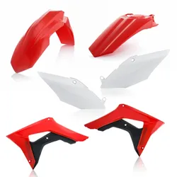 Acerbis Plastic Fender Body Kit Red White Black