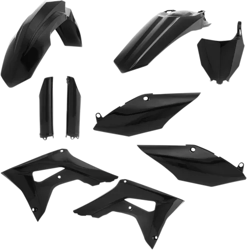 Acerbis Complete Plastic Fender Body Kit Black
