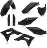 Acerbis Complete Plastic Fender Body Kit Black
