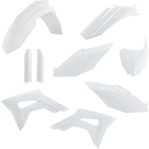 Acerbis Complete Plastic Fender Body Kit White