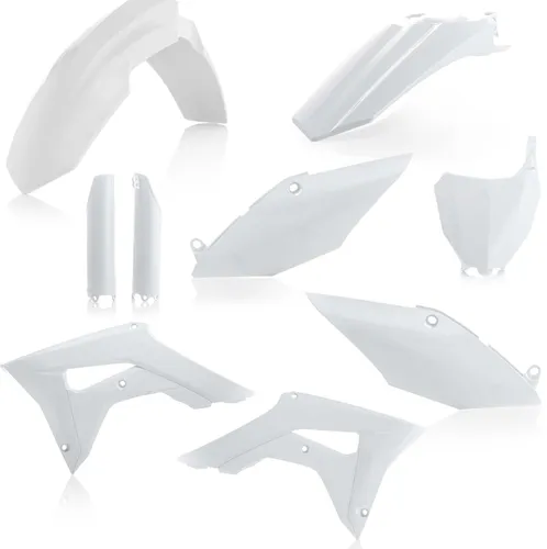 Acerbis Complete Plastic Fender Body Kit White